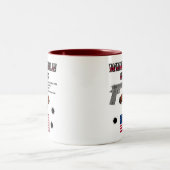 卸し売り銃 ツートーンマグカップ (中央)