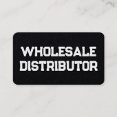 卸売りディストリビュータープレミアムQR 名刺 (正面)