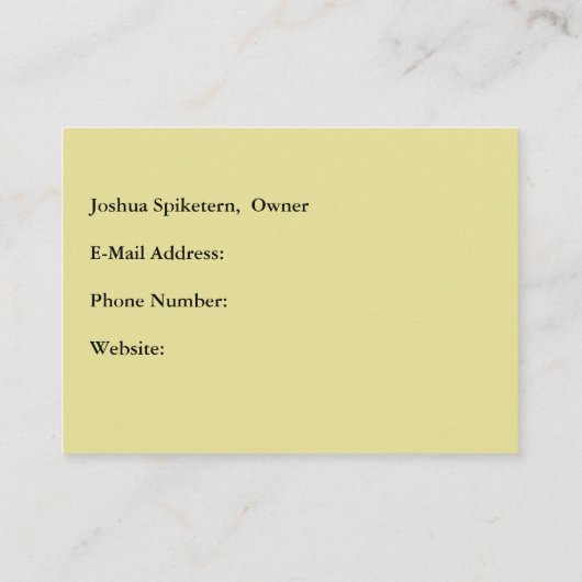 卸売カラフルカード 名刺 (裏面)