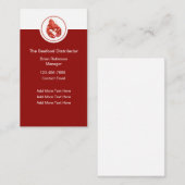 卸売シーフードディストリビュータの名刺 名刺 (正面/裏面)