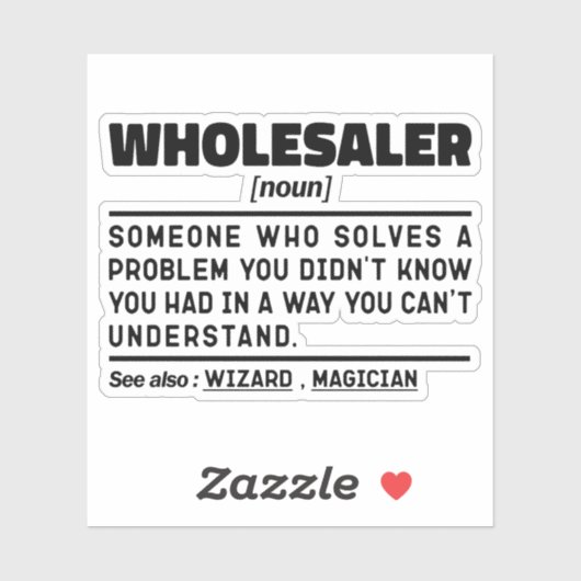 卸売名詞商品買い手の職業かわいい シール (シート)