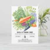 卸売園パーティー誕生日 招待状 (スタンド正面)