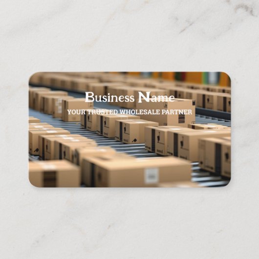 卸売販売業者 名刺 (正面)