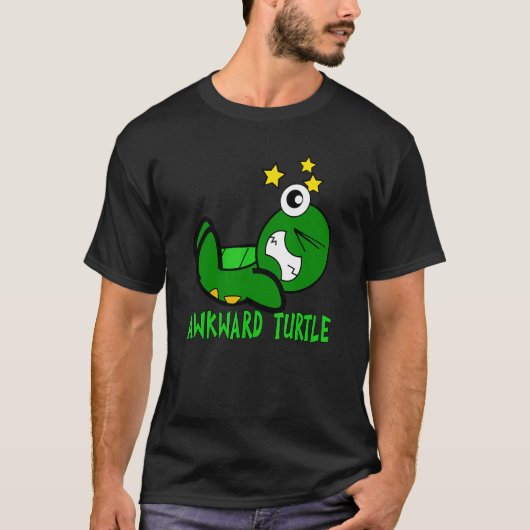 厄介おもしろいな亀 Tシャツ (正面)