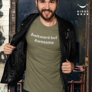 厄介だがおもしろい素晴らしキャラクター引用文 Tシャツ