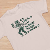 厄介なおもしろい犬の踊り Tシャツ