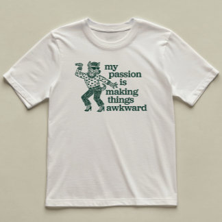 厄介なおもしろい犬の踊り Tシャツ