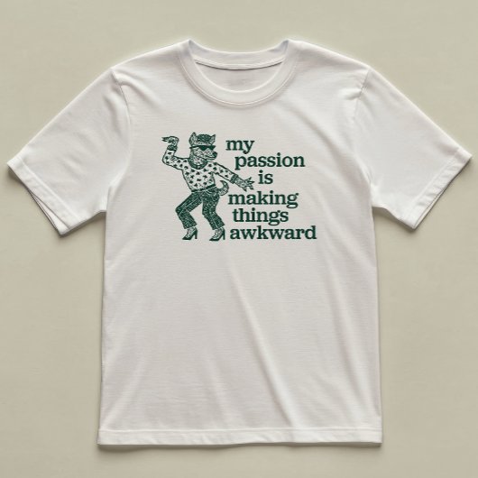 厄介なおもしろい犬の踊り Tシャツ