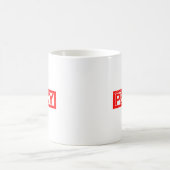 厄介な切手 コーヒーマグカップ (中央)