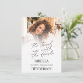 厄介な卒業発表に値する 案内状 (スタンド正面)