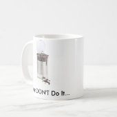 厄介な問題 コーヒーマグカップ (正面左)