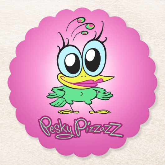 厄介な熱意のコースター ペーパーコースター (正面)