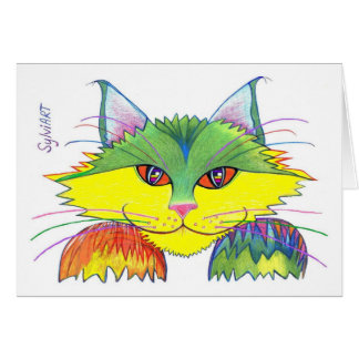 "厄介な猫"、版権©2003、SylviART