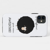 厄介もののイラストレーションの例 Case-Mate iPhoneケース (裏面(横))