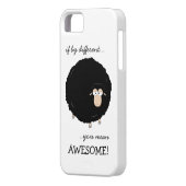 厄介もののイラストレーションの例 Case-Mate iPhoneケース (裏面左)