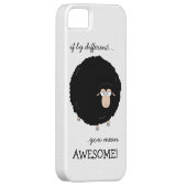 厄介もののイラストレーションの例 Case-Mate iPhoneケース (裏面/右)