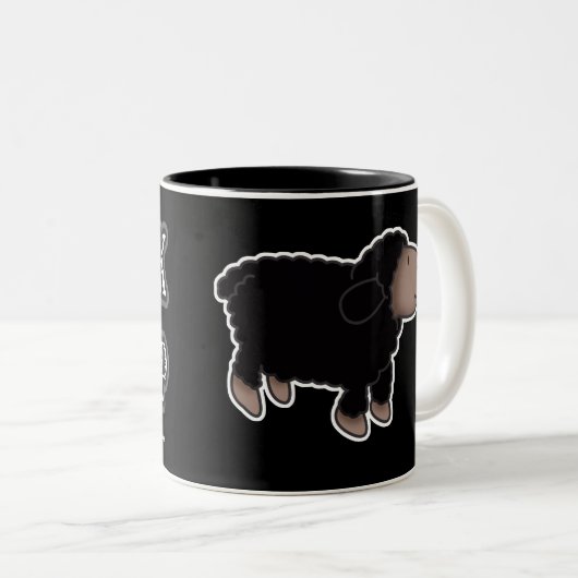 厄介もののコーヒー・マグ ツートーンマグカップ (正面右)