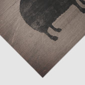 厄介もののシルエットの素朴なスタイル 薄葉紙 (詳細)