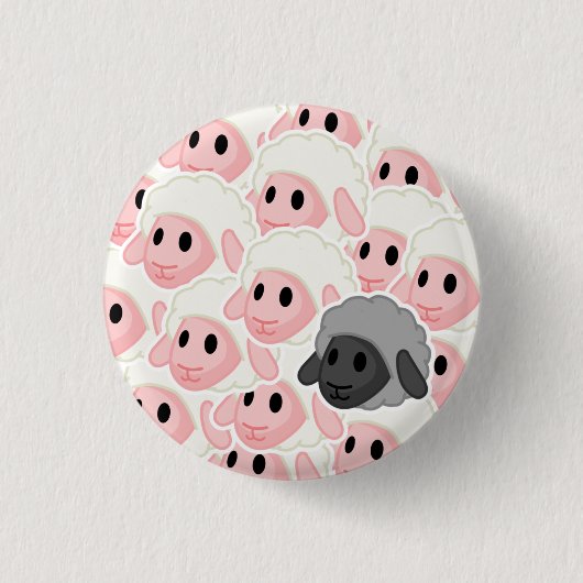 厄介ものボタン 缶バッジ (正面)