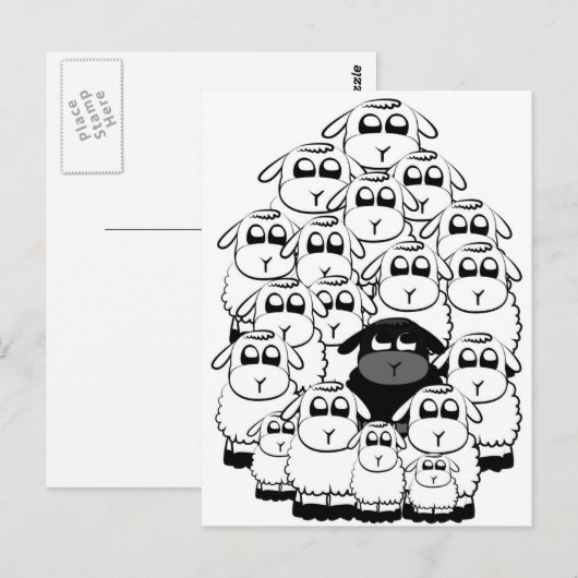 厄介もの ポストカード (正面/裏面)