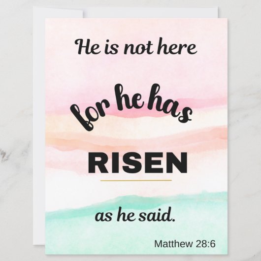 厚いカードパステルカラーイースターコレクション (正面)