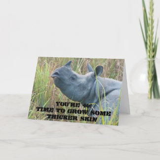 厚いスキン カード