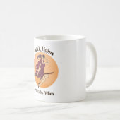 厚いタイツウィッチヴィーブ幽霊ハロウィーングルーヴィ コーヒーマグカップ (正面右)