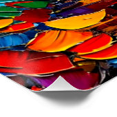 厚いパレットナイフ番号6 ポスター (コーナー)