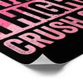 厚い太ももクラッシュガースジおもしろいムトレーニングボディービル ポスター (角)