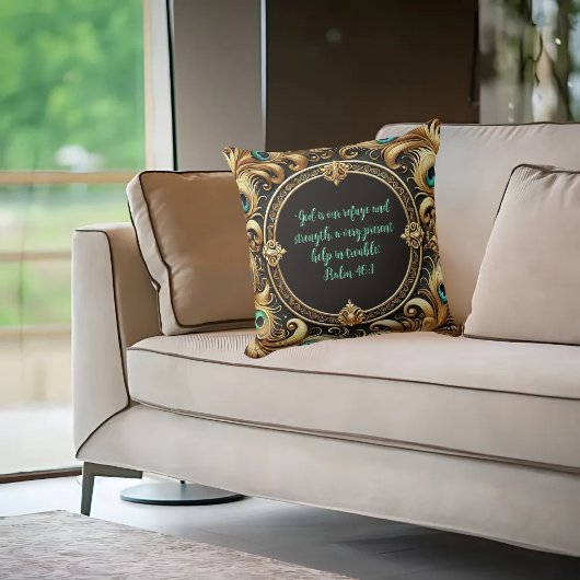 厚い孔雀の羽のフレームをカスタマイズ可能 クッション