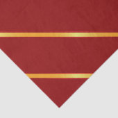 厚い明るい金ゴールド金属対角ストライプ線 薄葉紙 (詳細)