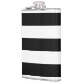 厚い横のストライプなビニールの包まれたなフラスコ フラスク (左)