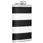 厚い横のストライプなビニールの包まれたなフラスコ フラスク (右)