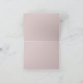 厚かましい結婚サンキューカードの下で サンキューカード (内部)