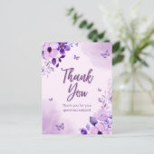 厚く御礼申し上げます ポストカード (スタンド正面)