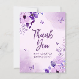 厚く御礼申し上げます ポストカード