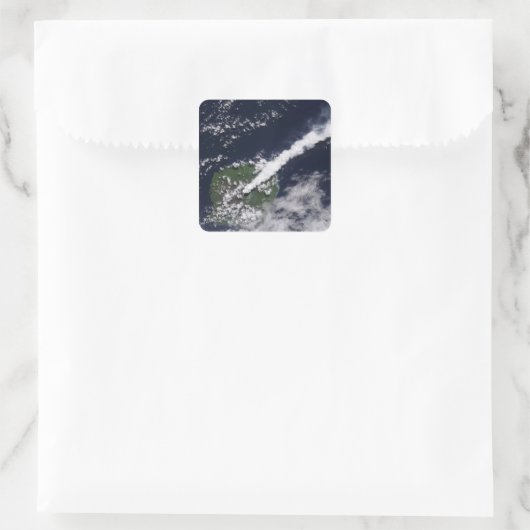 厚く蒸気を多く含むプルームの衛星観測 スクエアシール (バッグ)