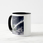 厚く蒸気を多く含むプルームの衛星観測 マグカップ (正面左)