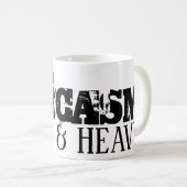 厚みと重い皮肉 コーヒーマグカップ (正面右)