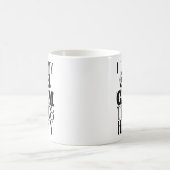 厚めで重ための皮肉 コーヒーマグカップ (中央)