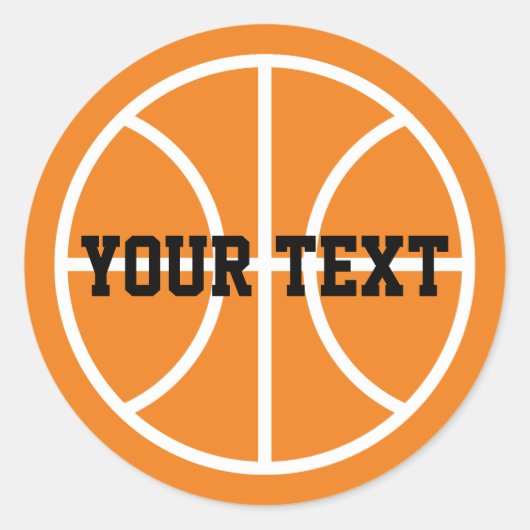 厚化粧またはシーラーとしてのラウンドバスケットボールシール ラウンドシール (正面)