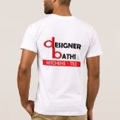 厚地のTシャツ Tシャツ (裏面)