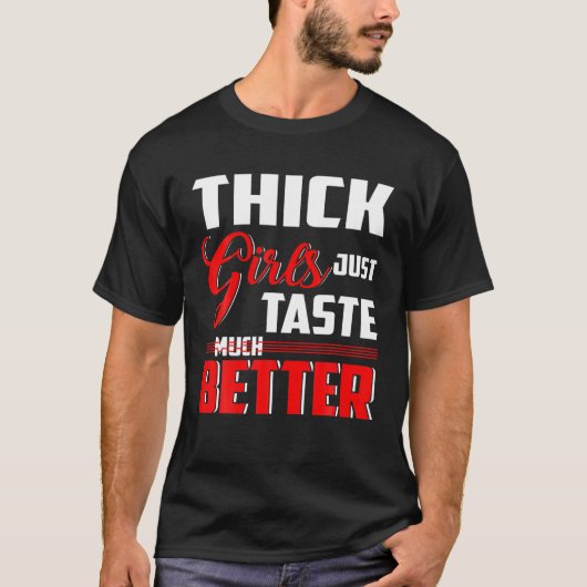 厚手の女の子は非常に良い味 Tシャツ (正面)