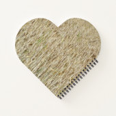 厚手の小麦フィールドノートブック ノートブック (裏面)