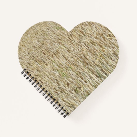 厚手の小麦フィールドノートブック ノートブック (正面)