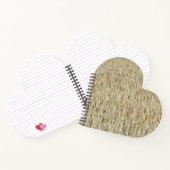 厚手の小麦フィールドノートブック ノートブック (内部)