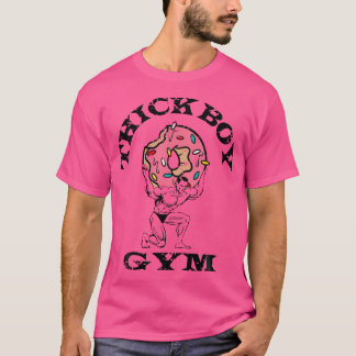 厚手の男の子のジム動揺してクラブ旧学校のボディビルド Tシャツ