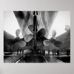 厚手タイタニック小道具 ポスター