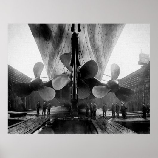 厚手タイタニック小道具 ポスター (正面)