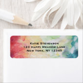 厚手テクスチャ抽象芸術絵を描 ラベル (インサイチュ)